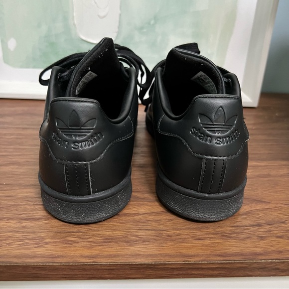 Adidas Stan Smith Women’s Size 5 Black - Picture 4 of 6